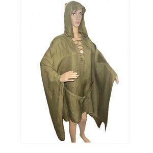 Chaser Clothing Sage Poncho Dress Beach Coverup Size MEDIUM NWT